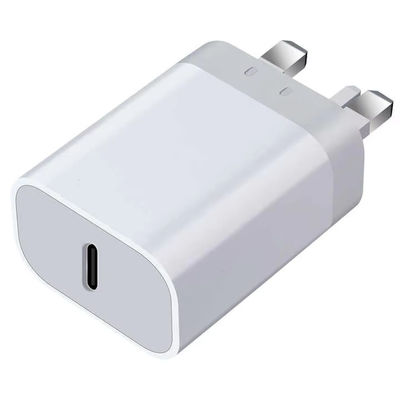Быстрое зарядное устройство 20 Вт Type C PD Беспроводной адаптер USB-C с магнитной быстрой зарядкой для телефонов GAN 30 Вт Адаптер питания UK Plug