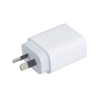 AU 2-Pin 20W Dual-Port Wall Charger USB-C & USB-A быстрый зарядный адаптер для телефона, планшета, камеры, путешествия