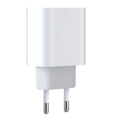 Сетевое зарядное устройство EU 2-Pin 45W USB-C для быстрой зарядки – адаптер питания Type-C для ноутбука, планшета, телефона, для путешествий