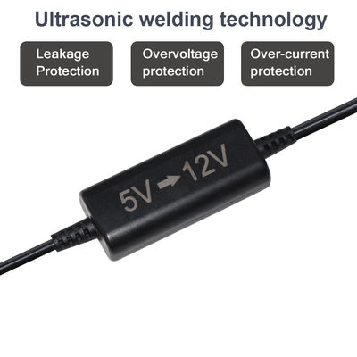SAE к DC 5.5x2.1mm Step-Up Power Cable -5V к 12V конвертерный адаптер для солнечной панели, батареи, светодиода, маршрутизатора