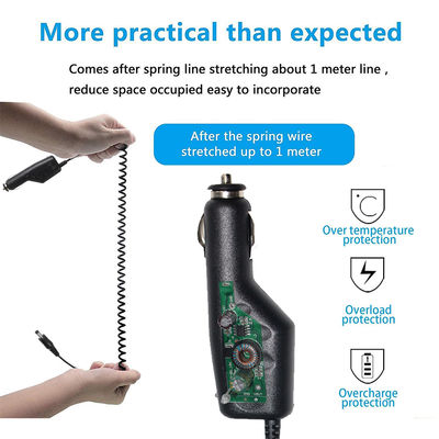 Сигаретный зажигалка для автомобилей 12В в постоянном токе 5.5x2.1 мм