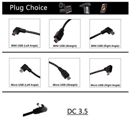 Кабель понижающего преобразователя Micro USB 5В до 3,3В/3,7В со встроенным предохранителем
