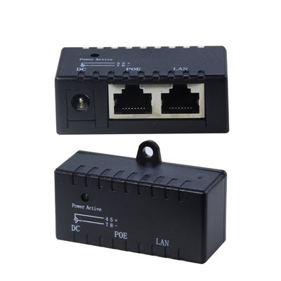 Активный PoE инжектор - адаптер питания Power over Ethernet 48 В, совместимый с IEEE 802.3af/at, для IP-камер, беспроводных точек доступа, VoIP-телефонов