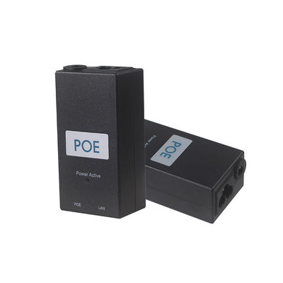 Настольный активный PoE инжектор - Адаптер питания Power over Ethernet 48 В IEEE 802.3af/at для IP-камер, беспроводных точек доступа, VoIP-телефонов