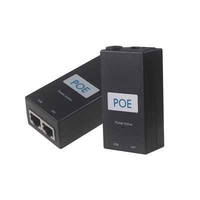Настольный активный PoE инжектор - Адаптер питания Power over Ethernet 48 В IEEE 802.3af/at для IP-камер, беспроводных точек доступа, VoIP-телефонов