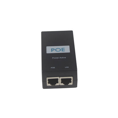 Настольный активный PoE инжектор - Адаптер питания Power over Ethernet 48 В IEEE 802.3af/at для IP-камер, беспроводных точек доступа, VoIP-телефонов