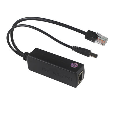 PoE сплиттер с выходом постоянного тока - понижающий преобразователь питания Power over Ethernet 48 В в 12 В/9 В/5 В для IP-камер, Raspberry Pi, точек доступа
