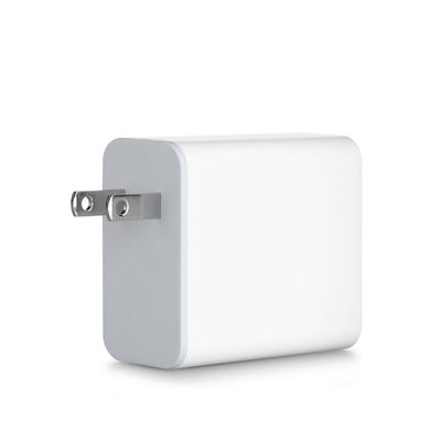 US Plug 60W USB-C настенное зарядное устройство 2 пинный компактный адаптер быстрой зарядки для ноутбука, телефона, планшета, путешествий (100240В вход)