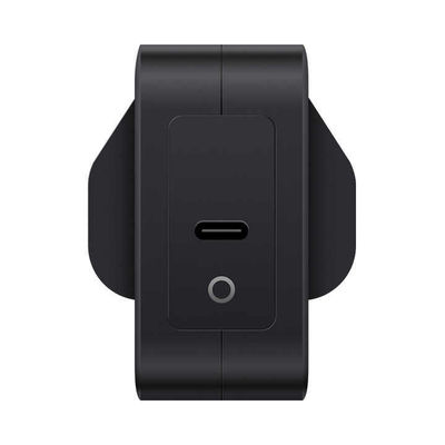 Настенное зарядное устройство USB-C 100 Вт с вилкой США – 2-контактный адаптер высокой мощности для ноутбуков, планшетов, телефонов, устройств Type-C (вход 100–240 В)