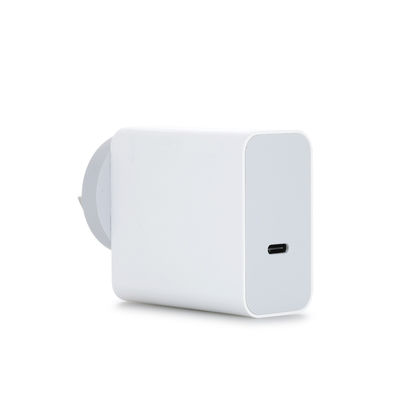 Сетевое зарядное устройство AU с 2-контактным разъемом USB-C, адаптер питания 60 Вт для ноутбука, планшета, мобильного телефона