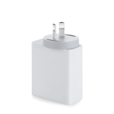Сетевое зарядное устройство AU с 2-контактным разъемом USB-C, адаптер питания 60 Вт для ноутбука, планшета, мобильного телефона