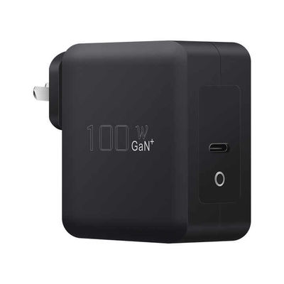 AU 2-Pin USB-C настенное зарядное устройство, 100 Вт высокоскоростной выходной тип-C адаптер питания для ноутбука, планшета, мобильного устройства