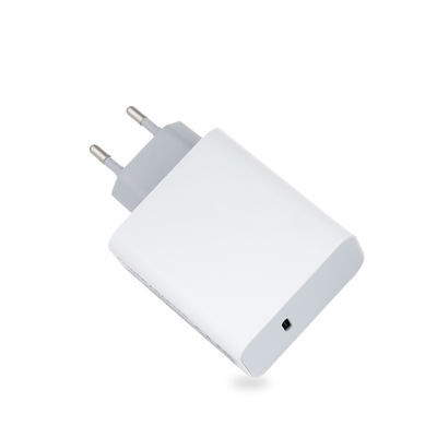 Сетевое зарядное устройство USB-C с 2-контактным разъемом EU, 60 Вт, высокоскоростной адаптер Type-C для ноутбука, планшета и смартфона