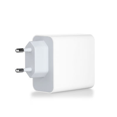 Сетевое зарядное устройство USB-C с 2-контактным разъемом EU, 60 Вт, высокоскоростной адаптер Type-C для ноутбука, планшета и смартфона