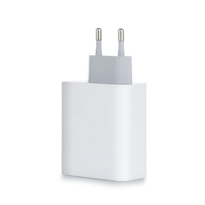 Сетевое зарядное устройство USB-C с 2-контактным разъемом EU, 60 Вт, высокоскоростной адаптер Type-C для ноутбука, планшета и смартфона