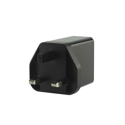 EU 2-Pin USB-C и USB-A настенное зарядное устройство, 45 Вт двойной портовый адаптер питания для ноутбука, планшета и смартфона