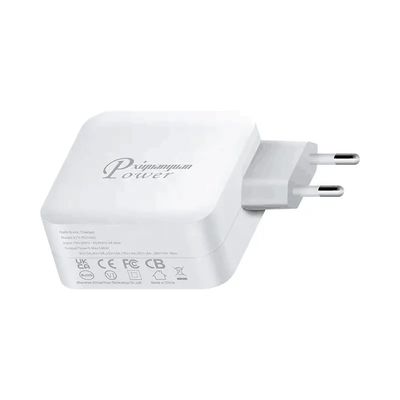 Зарядное устройство EU 140W USB-C GaN для ноутбуков и мобильных устройств