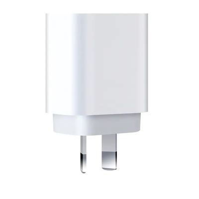Сетевое зарядное устройство AU с 2-контактным разъемом USB-C, быстрая зарядка 30 Вт Type-C для смартфонов, планшетов и небольших ноутбуков