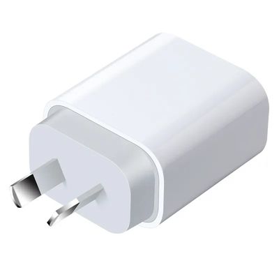 Сетевое зарядное устройство AU с 2-контактным разъемом USB-C, быстрая зарядка 30 Вт Type-C для смартфонов, планшетов и небольших ноутбуков