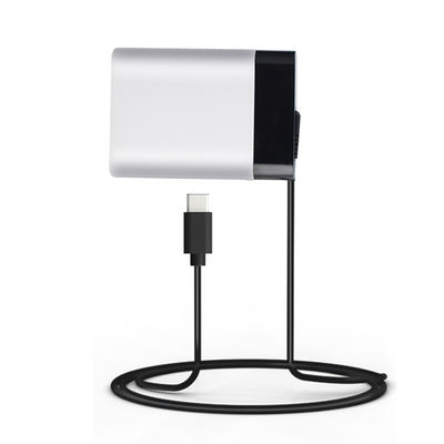 Адаптер питания USB-C мощностью 60 Вт с фиксированным кабелем, высокоскоростное стеновое зарядное устройство типа C для ноутбука, планшета и смартфона