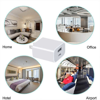 Сетевое зарядное устройство USB-C и USB-A на 20 Вт для США с кабелем, адаптер питания для быстрой зарядки смартфонов и планшетов