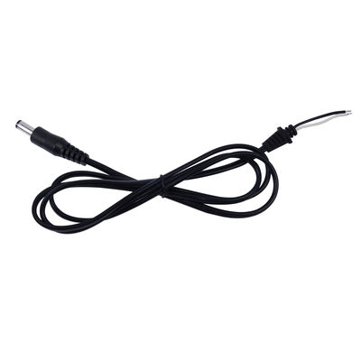Кабель-переходник DC Male Plug на луженый провод, 5.5x2.1 мм, для источника питания 12 В