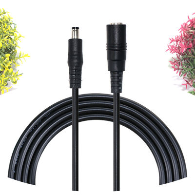 Правоугольный токовой разъем 5.5x2.1 мм женский разъем для консервированного провода