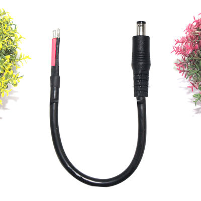 Правоугольный токовой разъем 5.5x2.1 мм женский разъем для консервированного провода