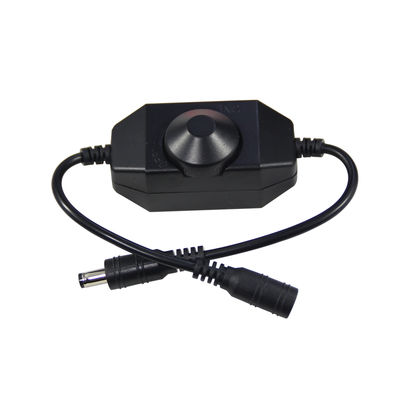 12V/24V постоянный расширительный кабель с встроенным переключателем диммера 5,5x2,1 мм