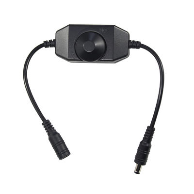 12V/24V постоянный расширительный кабель с встроенным переключателем диммера 5,5x2,1 мм