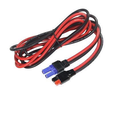 EC5 к двухконечному прямоугольному DC-соединительному кабелю 12AWG для солнечных систем