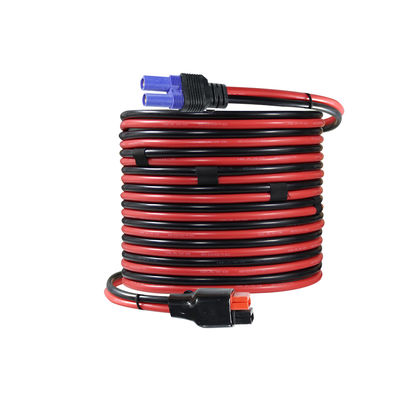 EC5 к двухконечному прямоугольному DC-соединительному кабелю 12AWG для солнечных систем