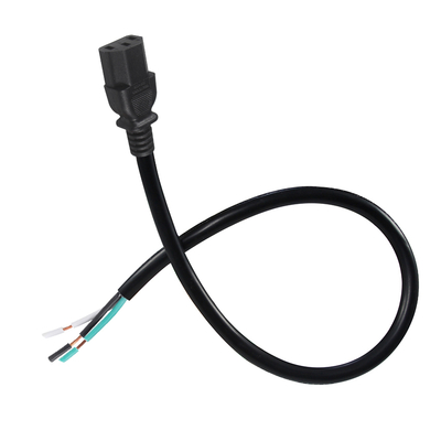 Кабель питания IEC C13 - провод с открытым концом для сервера, PDU, распределения питания, 10A 250V