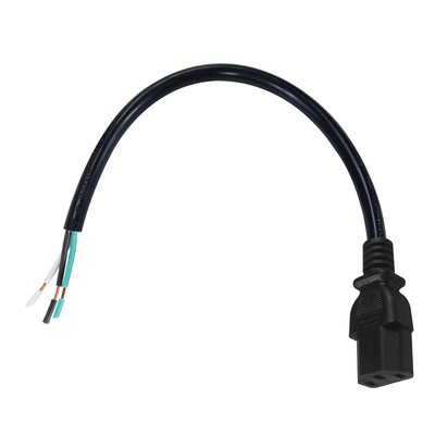Кабель питания IEC C13 - обжатый провод, 10A 250V для серверного PDU