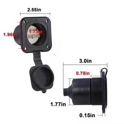 NEMA 5-15P до 2x 5-15R Y Splitter Power Extension Cable- 2 розетки, 125V / 15A, UL Перечислен для использования в помещениях