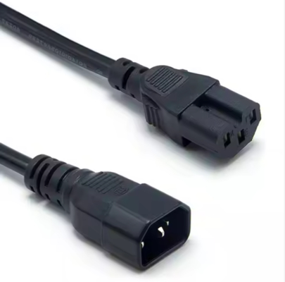 Кабель питания IEC C14 - C15, высокотемпературный, 250 В, 10 А, для серверов и PDU