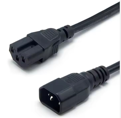 Кабель питания IEC C14 - C15, высокотемпературный, 250 В, 10 А, для серверов и PDU