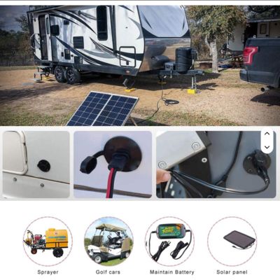 Разъем SAE, боковой порт, панельное крепление, с пылезащитной крышкой