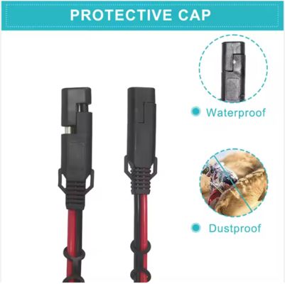 Кабель для разделения энергии SAE 1 на 3 для солнечных панелей и зарядных устройств