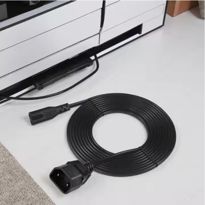 Угловой кабель питания C7 - C18, гнездо - гнездо, 10A 250V