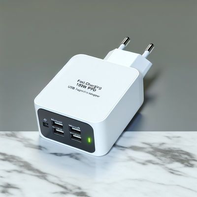Быстрое зарядное устройство USB-C PD мощностью 100 Вт GaN