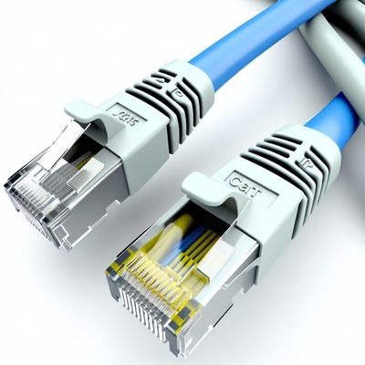 CAT6 Плоский FTP защищенный Ethernet-кабель с Snagless Boot