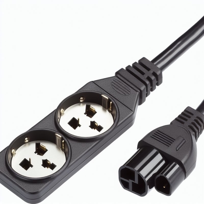 C20 к двойной C13 Power Splitter кабель 6ft 250V Черный ПВХ