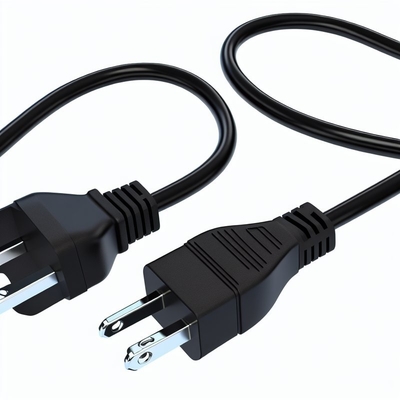 NEMA 5-15P до 5-15R Кабель питания 1FT 2FT для питания ПК