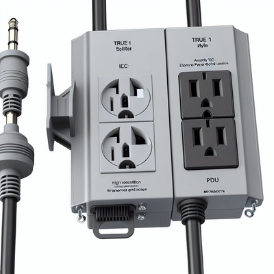 Кабель-разветвитель питания NEMA 5-15P на True1 Female 4-Way PowerCON, 1.8 м