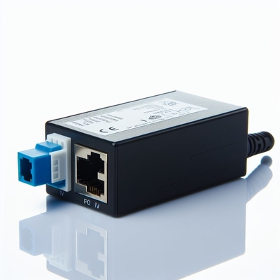 UK Plug 24V 1A POE Injector с 2 портами RJ45 для IP-камеры