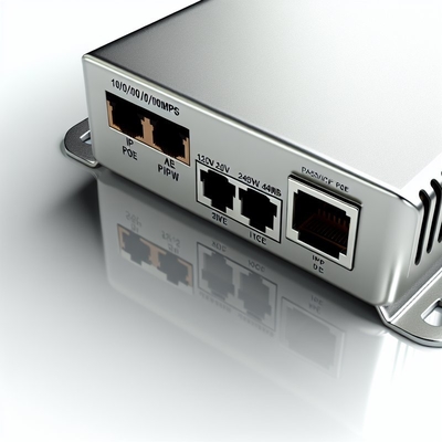 12 В 24 В 48 В Пассивный POE инжектор для IP-камер 10/100/1000 Мбит/с