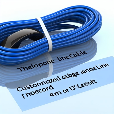 Телефонный кабель 4P4C 28AWG из ПВХ