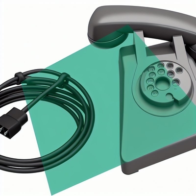 Телефонный кабель 4P4C 28AWG из ПВХ