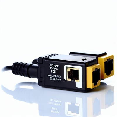 802.3af 12V POE Splitter с разъемом DC USB-C 100 Мбит/с